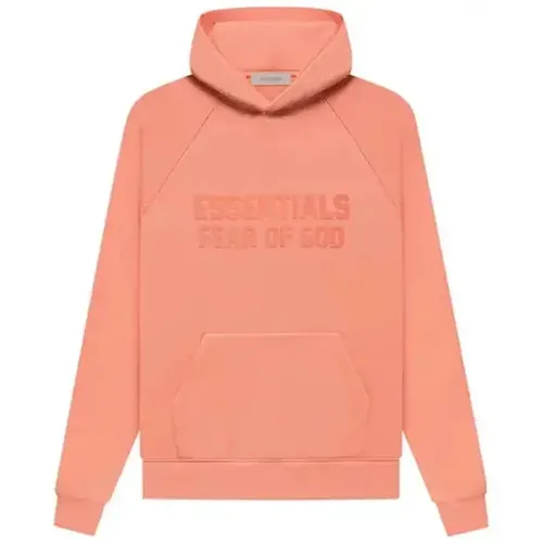 Fear of God Essentials Hoodie 'Coral'
