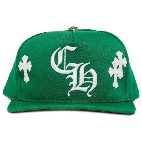 Chrome Hearts Cross Patch Hat 'Green'
