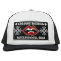 Chrome Hearts Chomper Hollywood Trucker Hat 'Black/White'