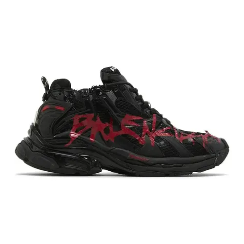 Balenciaga Runner Sneaker 'Graffiti - Black Red'