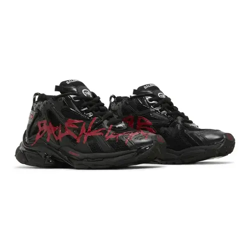 Balenciaga Runner Sneaker 'Graffiti - Black Red'