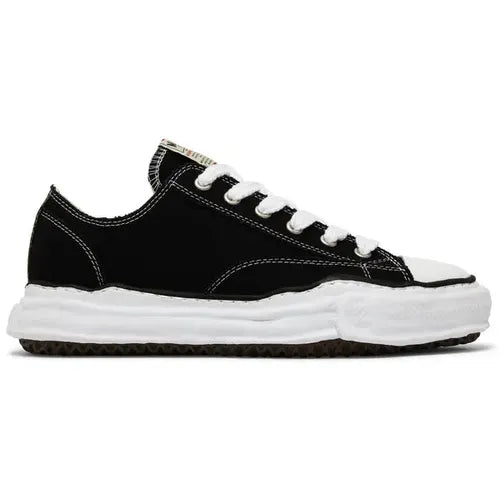 Maison Mihara Yasuhiro Peterson OG Sole Canvas Low 'Black'