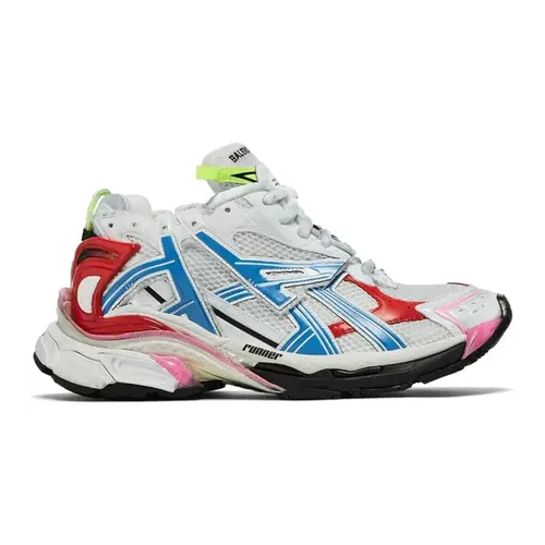 Balenciaga Runner Sneaker 'White Red Blue Pink'