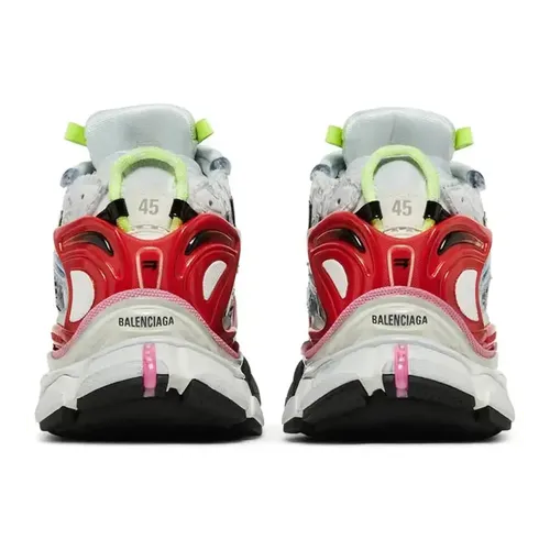 Balenciaga Runner Sneaker 'White Red Blue Pink'