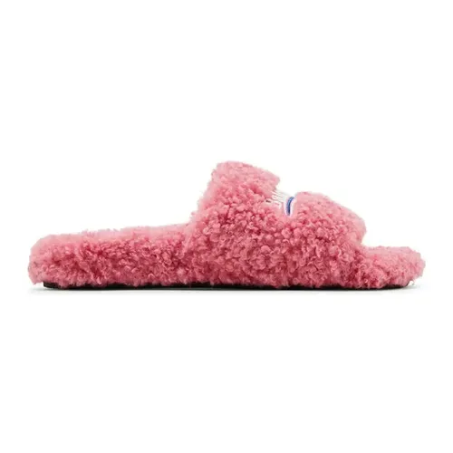 Balenciaga Furry Slides 'Pink'