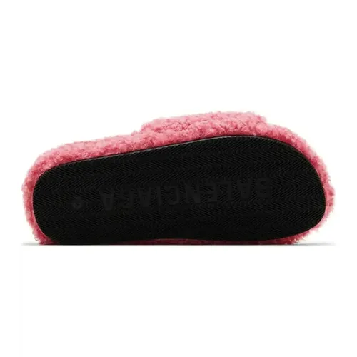 Balenciaga Furry Slides 'Pink'
