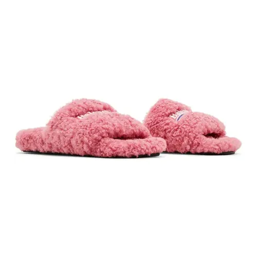 Balenciaga Furry Slides 'Pink'