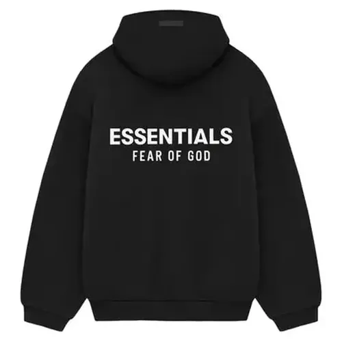 Fear of God Essentials Fleece Hoodie II 'Black'