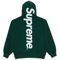 Supreme Satin Appliqué Hoodie 'Green'