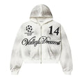 Vale Forever Oreo 14 Zip Up Hoodie 'Dest/Smoke'