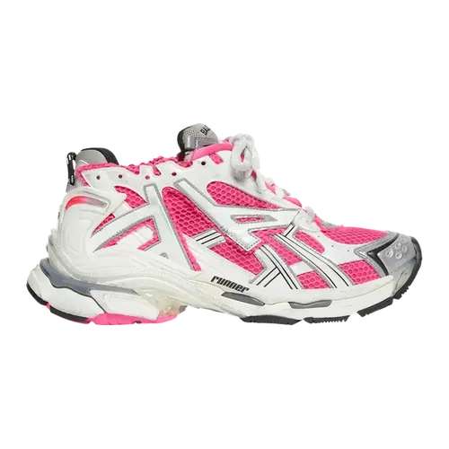 Balenciaga Runner Sneaker 'White Neon Pink'
