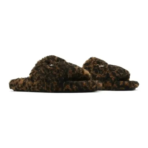 Balenciaga Furry Slides 'Leopard'