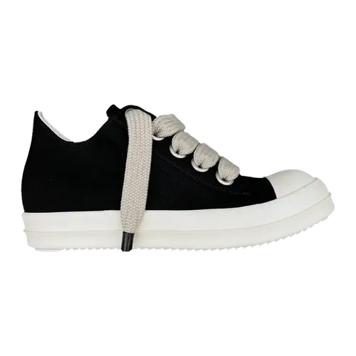 Rick Owens DRKSHDW Jumbo Lace Denim Low 'Black Milk'