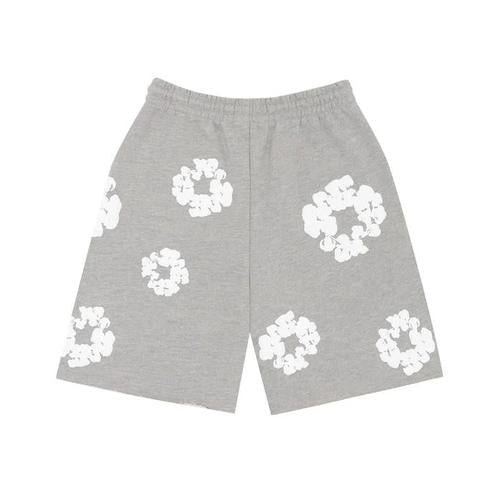 Denim Tears Cotton Wreath Shorts Grey