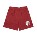 Eric Emanuel Basic Shorts Dark Red/White