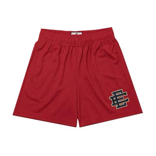 Eric Emanuel Basic Shorts Red/Black/Cream