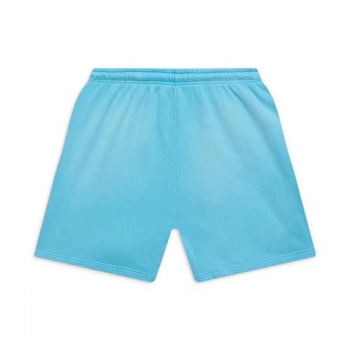 Hellstar Blue Flame Sweat Shorts