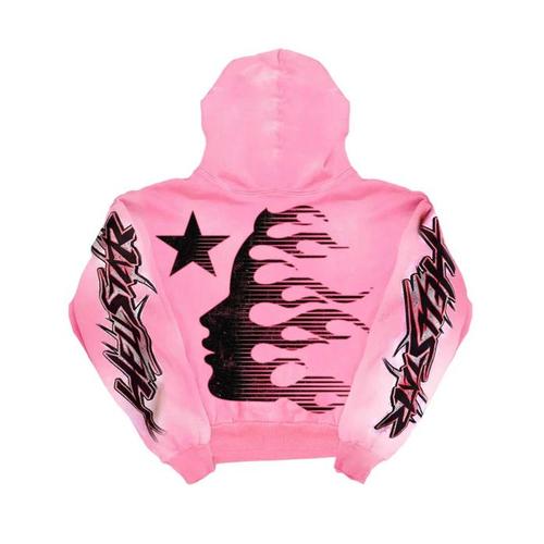 Hellstar Brainwashed Hoodie Pink (Without Brain)