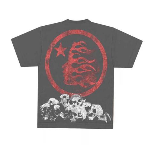 Hellstar Studios Crowned Skull Rhinestone Vintage Black