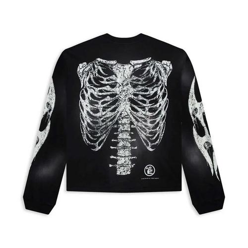 Hellstar Halloween Skeleton L/S Tee Black