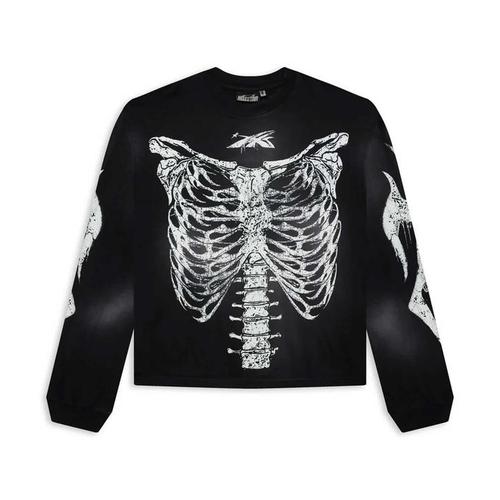 Hellstar Halloween Skeleton L/S Tee Black