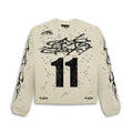 Hellstar Moto Cross L/S Tee Cream