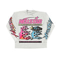 Hellstar Pixel Long Sleeve L/S Cream Shirt