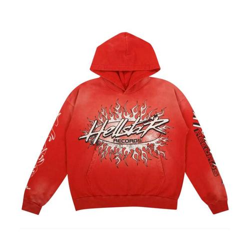 Hellstar Records Hoodie Red