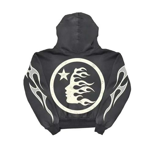Hellstar Sport Logo Hoodie Black
