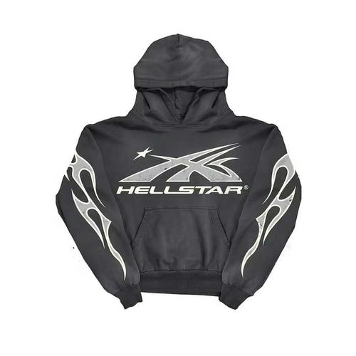 Hellstar Sport Logo Hoodie Black