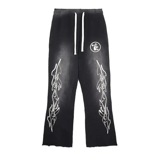 Hellstar Studios Flare Sweatpants Black