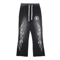 Hellstar Studios Flare Sweatpants Black