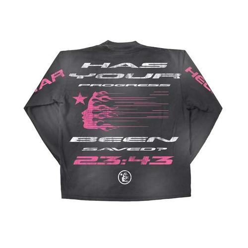 Hellstar Studios QR Code Christ Long Sleeve L/S Tee Black