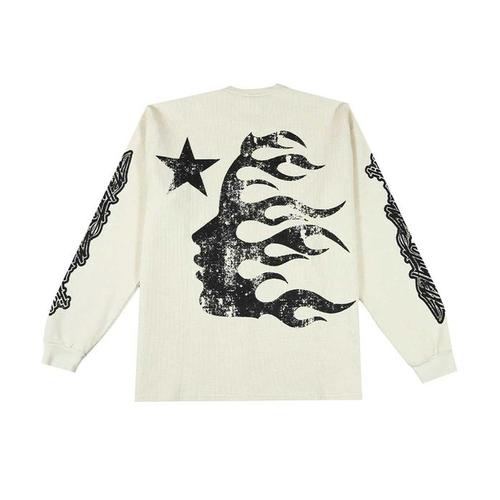 Hellstar Studios Victory Thermal Long Sleeve Cream