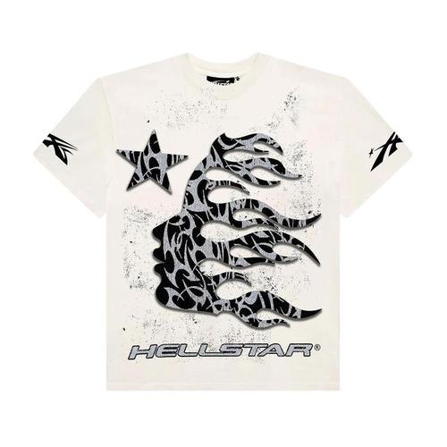 Hellstar Thorn Glitter Tee White