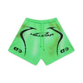 Hellstar Warm Up 7 on 7 Shorts Neon Green