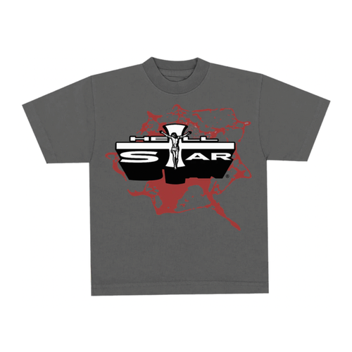 Hellstar Studios Jesus Emblem Tee Grey
