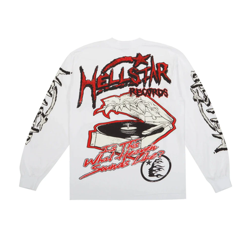 Hellstar Studios Records L/S Tee White