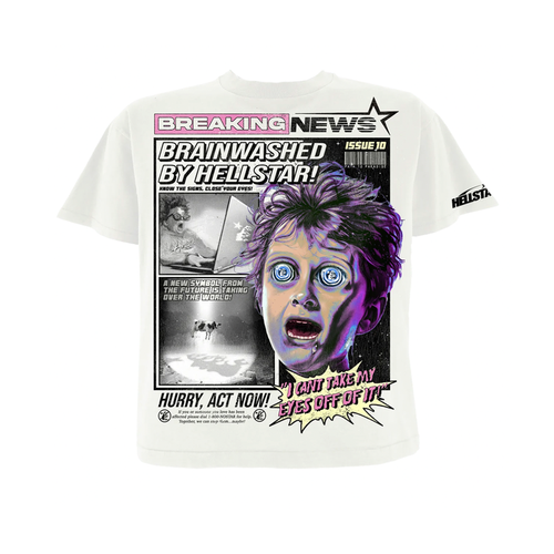 Hellstar Studios Breaking News Tee Cream