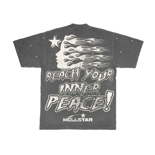 Hellstar Studios Inner Peace Tee Grey