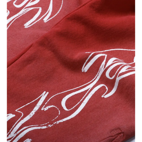 Hellstar Studios Racer Flare Sweatpants Red