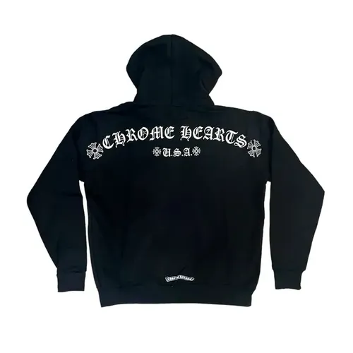 CHROME HEARTS USA ZIP UP HOODIE