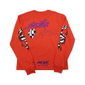 CHROME HEARTS MATTY BOY SPARK THE HEART L/S TEE RED