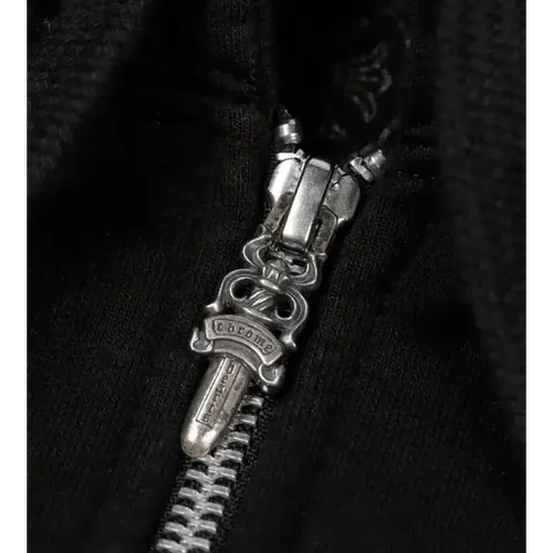 CHROME HEARTS MALIBU FLORAL THERMAL ZIP UP HOODIE