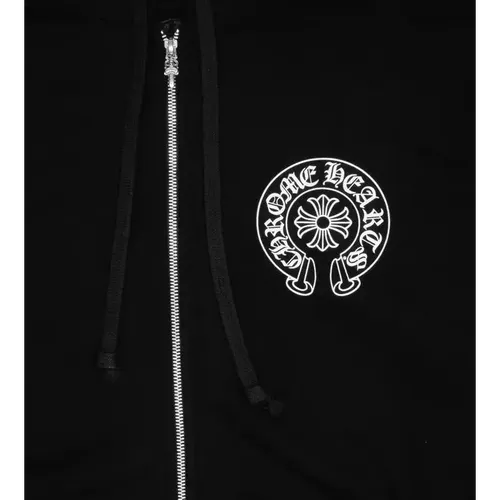 CHROME HEARTS MALIBU FLORAL THERMAL ZIP UP HOODIE