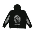 CHROME HEARTS MALIBU FLORAL THERMAL ZIP UP HOODIE