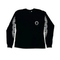 CHROME HEARTS BLACK HORSESHOE L/S TEE