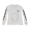 Chrome Hearts Floral Long-Sleeve 'White/Black'