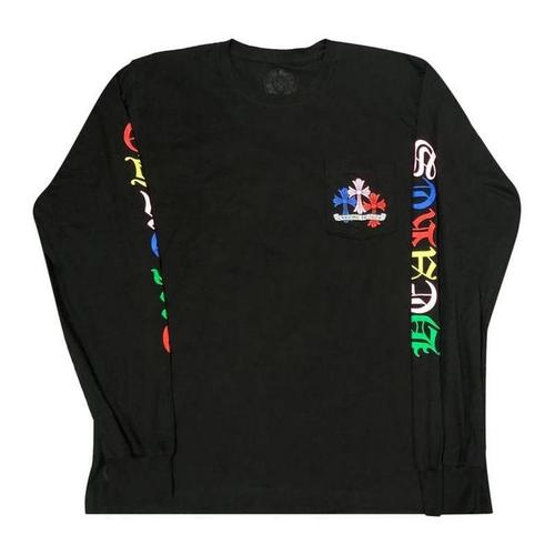 Chrome Hearts Floral Long-Sleeve 'White/Black'