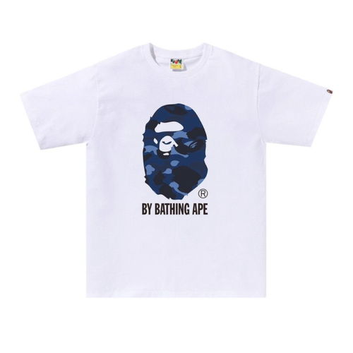 BAPE Color Camo By Bathing Ape Tee 'White/Navy'